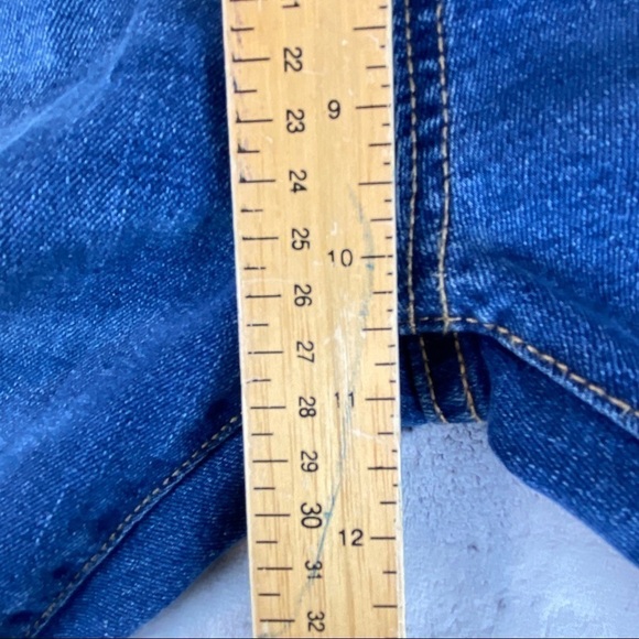 Old Navy Straight Leg Boys Blue Jeans Sz 16 Husky Adjustable Elastic Waist - Picture 6 of 11